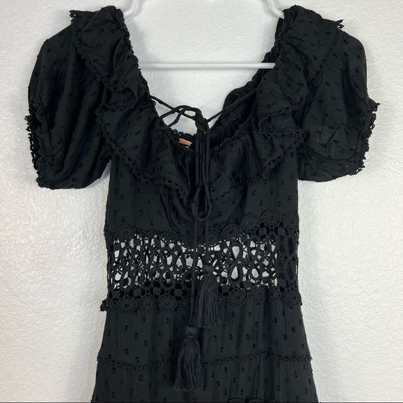 COPY - Free People Cruel Intentions Ruffle Mini Dress size 0 - Picture 5 of 9